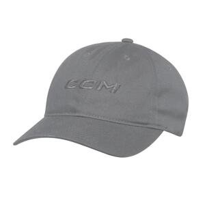 CCM Kšiltovka CCM Core Slouch Adjustable SR, šedá, Senior