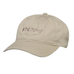 CCM Kšiltovka CCM Core Slouch Adjustable SR, béžová, Senior