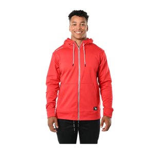 Bauer Mikina Bauer Team Fleece Zip SR, Senior, červená, XS