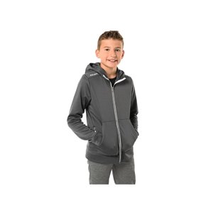 Bauer Mikina Bauer Team Fleece Zip YTH, Dětská, šedá, L