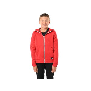 Bauer Mikina Bauer Team Fleece Zip YTH, Dětská, červená, XL