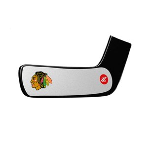 Rezztek Brankářská páska na čepel Rezztek Doublepack NHL (2páry), Senior, bílá, Chicago Blackhawks