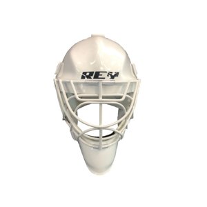 Rey Maska Rey Čeman Fiber Glass CE, bílá, Senior, M, 55-59cm