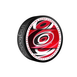 InGlasCo Fanouškovský puk NHL Medallion Blister (1ks), Carolina Hurricanes