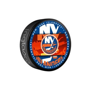 InGlasCo Fanouškovský puk NHL Medallion Blister (1ks), New York Islanders