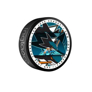 InGlasCo Fanouškovský puk NHL Medallion Blister (1ks), San Jose Sharks