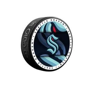 InGlasCo Fanouškovský puk NHL Medallion Blister (1ks), Seattle Kraken