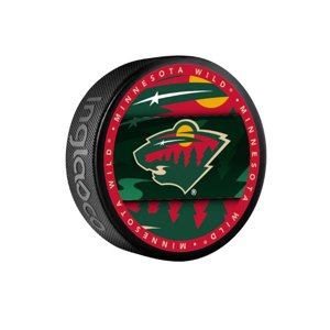 InGlasCo Fanouškovský puk NHL Medallion Blister (1ks), Minnesota Wild