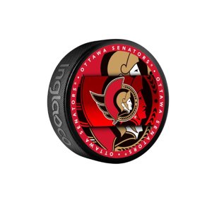 InGlasCo Fanouškovský puk NHL Medallion Blister (1ks), Ottawa Senators