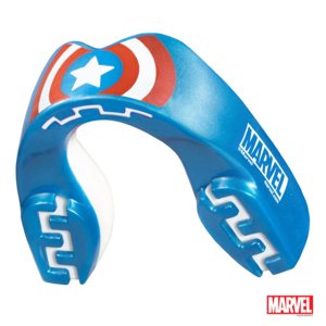 Safe Jawz Chránič zubů Safe Jawz Marvel Captain America, Senior, Bez příchuti