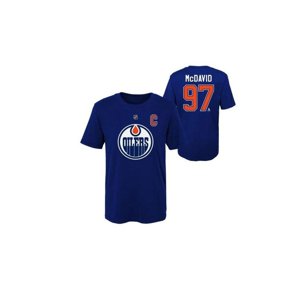 Outerstuff Dětské tričko Connor McDavid Edmonton Oilers, Dětská, XL, Edmonton Oilers