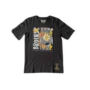 Mitchell & Ness Triko Mitchell & Ness NHL 90S Poster YTH, Dětská, Boston Bruins, XL