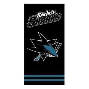 TipTrade Osuška NHL 70x140cm, San Jose Sharks