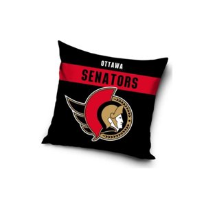 TipTrade Velurový Polštář NHL Color 40x40cm, Ottawa Senators