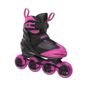 Roces Dětské kolečkové brusle Roces Moody X Boy Tif Black Pink, Y12.0-2.0, 30-35, 4x, 72