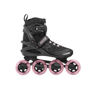 Roces Kolečkové brusle Roces Warp Thread W Tif Black Pink, 14.0, 49, 4x, 84