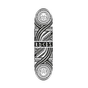 Roces Skateboard Roces Tribal Black Concave