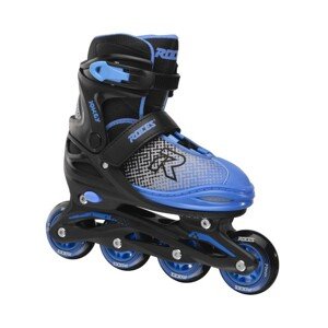 Roces Dětské kolečkové brusle Roces Jokey X Boy Black Astroblue, 38-41, 4x, 72