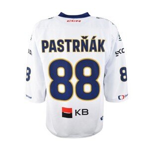 CCM Reprezentační dres CCM s reklamou bílý Pastrňák, Senior, bílá, S