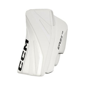 CCM Vyrážečka CCM Eflex 7.5 SR, bílá, Senior, Obrácený gard