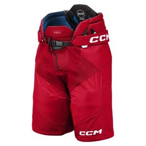 CCM Kalhoty CCM Jetspeed Pro JR, červená, Junior, L