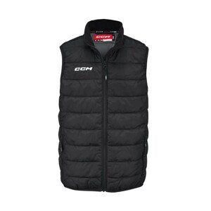 CCM Vesta CCM Team Quilted Vest SR, černá, Senior, XS