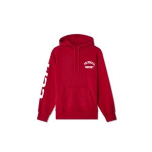 CCM Mikina CCM Athleisure Fleece Hoodie SR, červená, Senior, XL