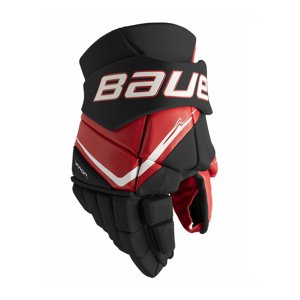 Bauer Rukavice Bauer Vapor Fly40 S25 SR, černá-červená, Senior, 14"