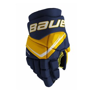 Bauer Rukavice Bauer Vapor Fly40 S25 JR, tmavě modrá-žlutá, Junior, 10"