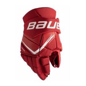 Bauer Rukavice Bauer Vapor Fly40 S25 SR, červená-bílá, Senior, 14"