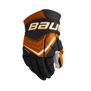 Bauer Rukavice Bauer Vapor FlyLite S25 INT, černá-oranžová, Intermediate, 12"