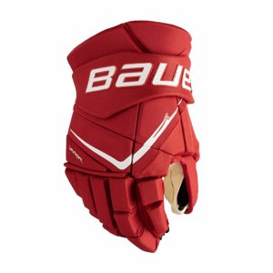 Bauer Rukavice Bauer Vapor FlyPro S25 INT, červená, Intermediate, 13"