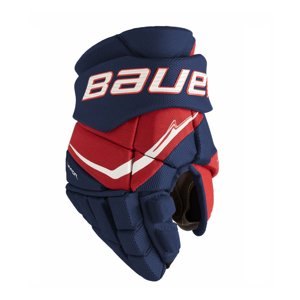 Bauer Rukavice Bauer Vapor FlyPro S25 JR, tmavě modrá-červená-bílá, Junior, 10"