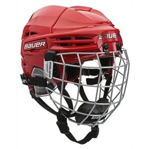 Bauer Helma Bauer Re-Akt 100 Combo YTH, červená, Dětská, 49-54cm