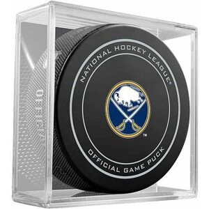 InGlasCo Fanouškovský puk NHL Official Game Puck (1ks), Buffalo Sabres