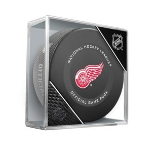 InGlasCo Fanouškovský puk NHL Official Game Puck (1ks), Detroit Red Wings