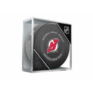 InGlasCo Fanouškovský puk NHL Official Game Puck (1ks), New Jersey Devils