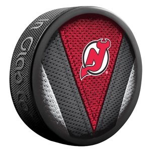InGlasCo Fanouškovský puk NHL Stitch Blister (1ks), New Jersey Devils