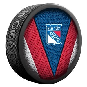 InGlasCo Fanouškovský puk NHL Stitch Blister (1ks), New York Rangers