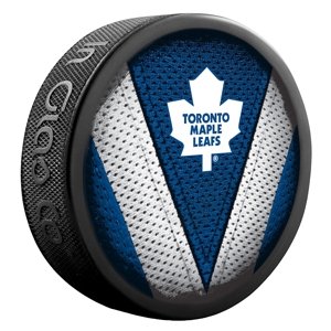 InGlasCo Fanouškovský puk NHL Stitch Blister (1ks), Toronto Maple Leafs