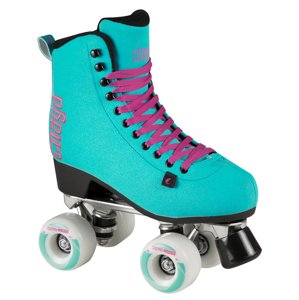 Powerslide Kolečkové brusle Chaya Quad Melrose Deluxe Turquise, 2x2, 62, 36