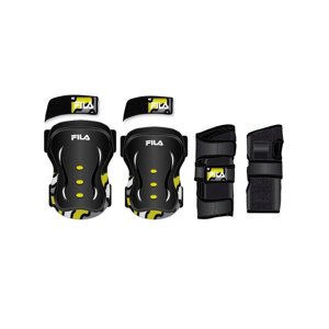 Fila Dětské chrániče Fila FP Junior Yellow (sada), XS
