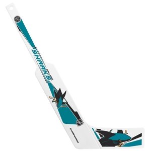 InGlasCo Brankářská mini hokejka NHL, San Jose Sharks