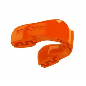 Safe Jawz Chránič zubů Safe Jawz Intro Series Fluoro Orange, Junior, Bez příchuti