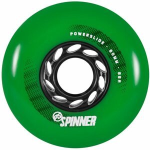 Powerslide Kolečka Powerslide Spinner Green (4ks), 88A, 80