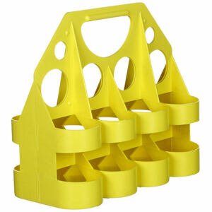Hejduk Nosič na láhve 8ks, žlutá