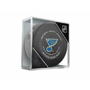InGlasCo Fanouškovský puk NHL Official Game Puck (1ks), St. Louis Blues