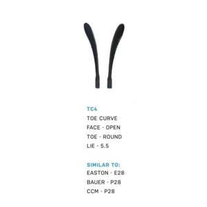 True Hokejka True Hzrdus 7X INT, Intermediate, 55, L, TC4