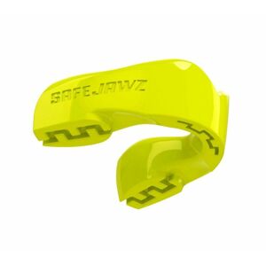 Safe Jawz Chránič zubů Safe Jawz Intro Series Fluoro Yellow, Senior, Bez příchuti
