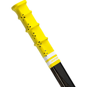 RocketGrip Koncovka RocketGrip Hole Color Grip, žlutá-bílá
